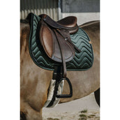 EQUITHÈME Saddlepad Glossy General Purpose Dark Green