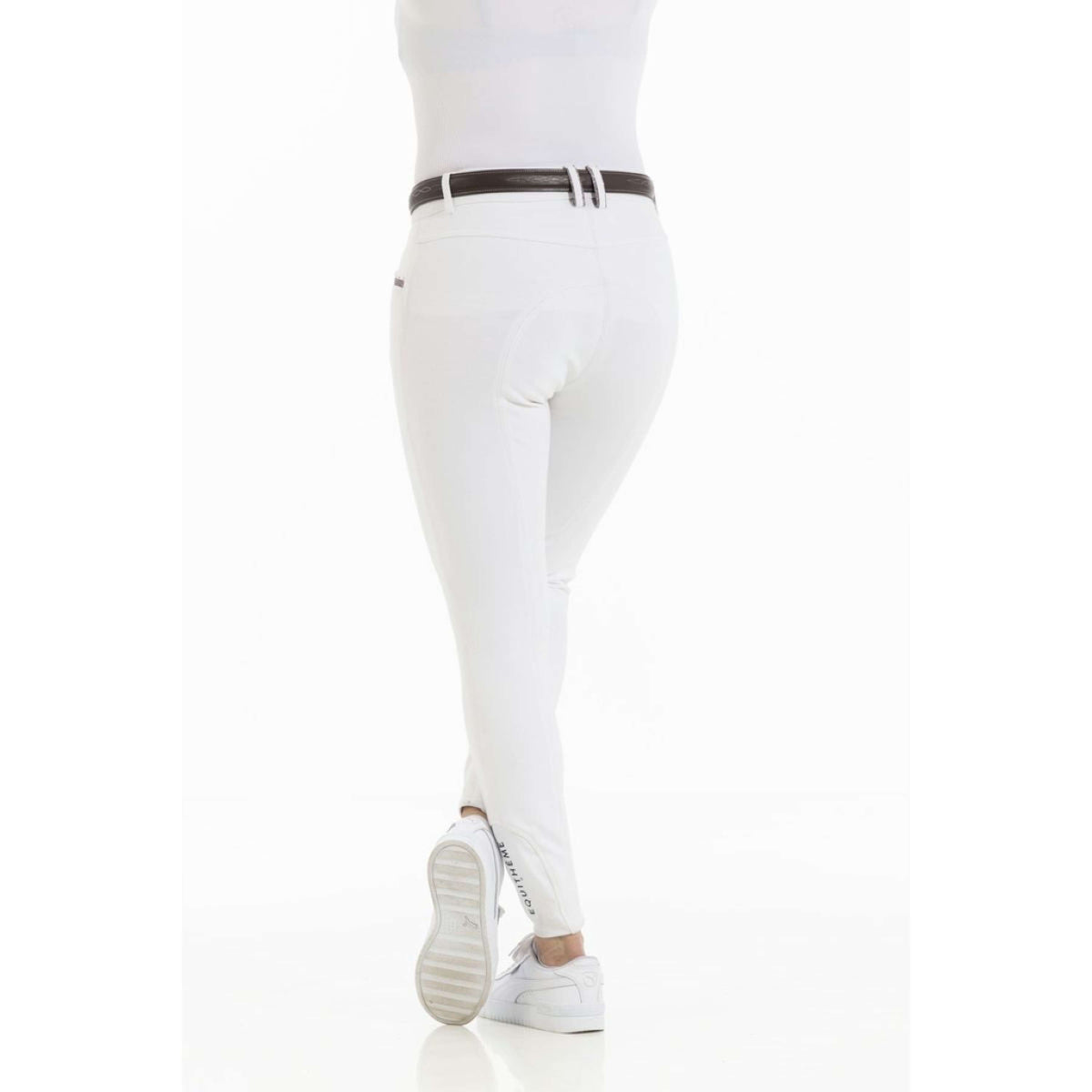 EQUITHÈME Breeches Kim Organic Cotton White