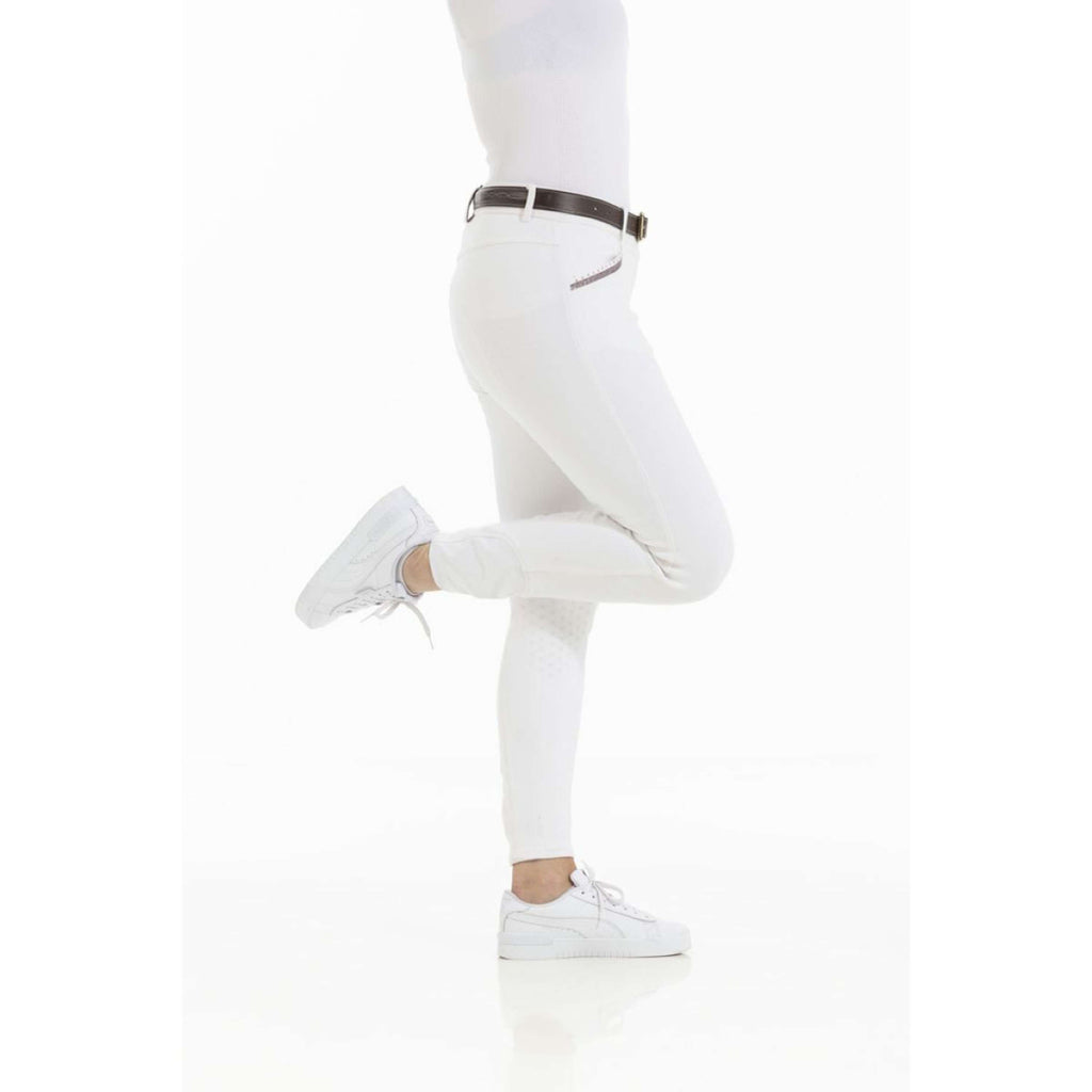 EQUITHÈME Breeches Kim Organic Cotton White