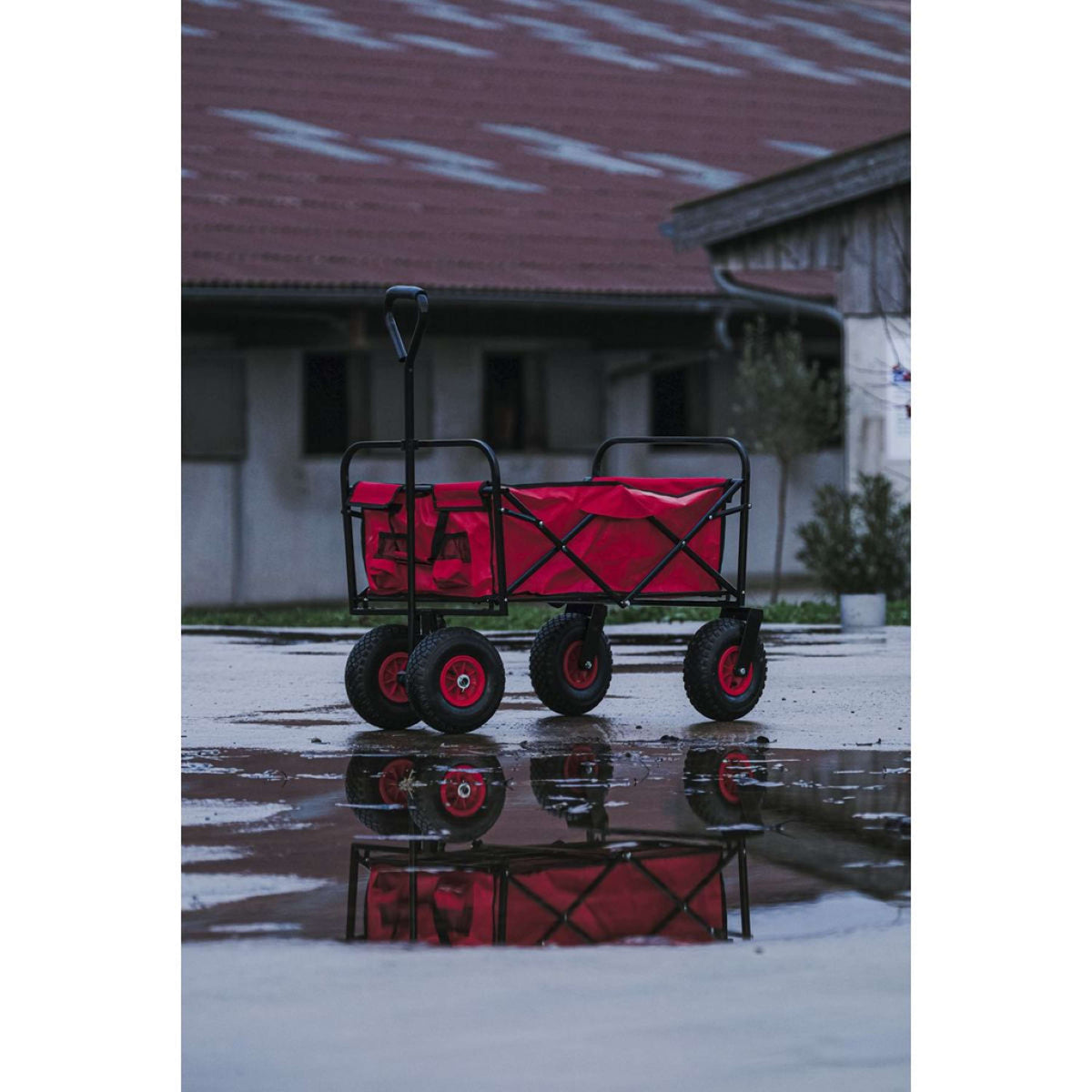 Hippotonic Trolley 4 Wheels Red