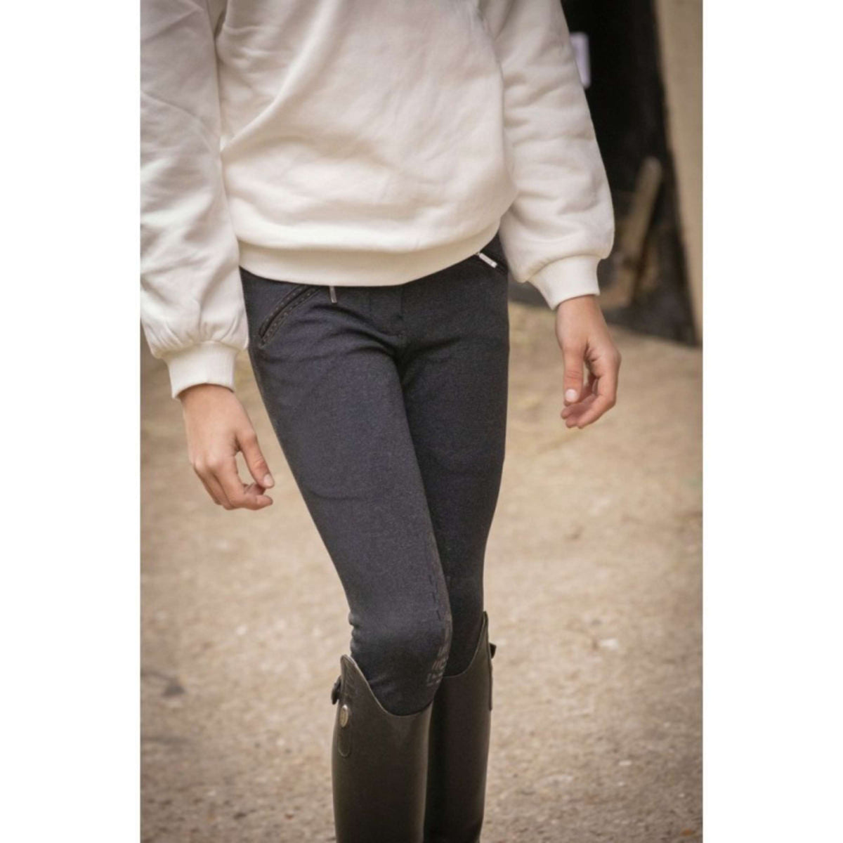 Eden By Pénélope Breeches Romy Kids Grey