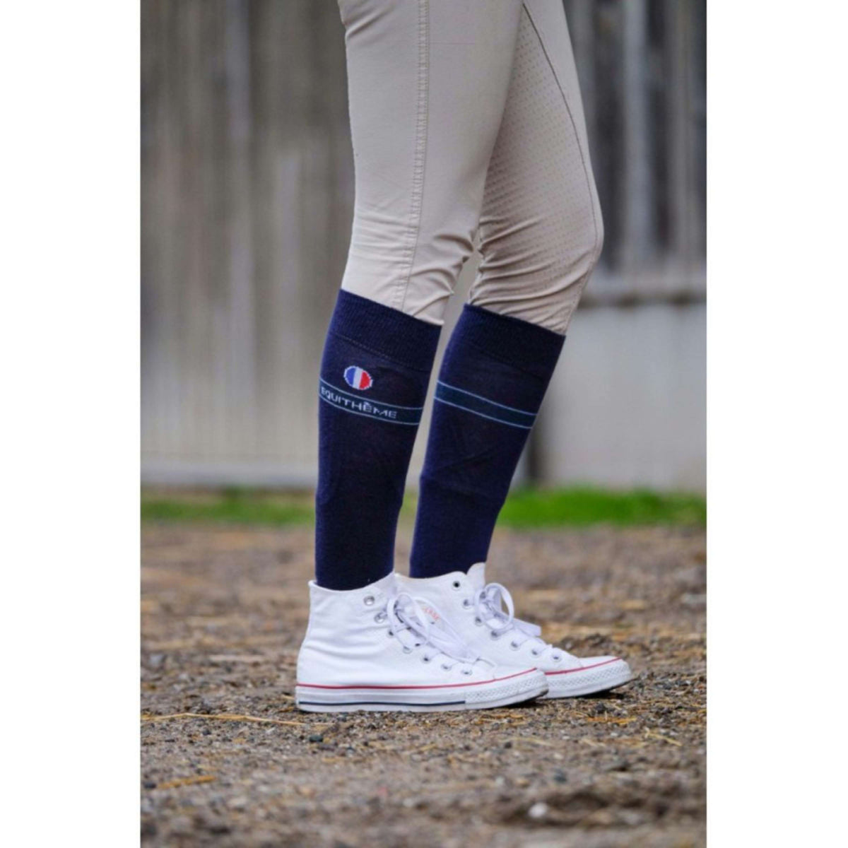 EQUITHÈME Socks Axel Navy