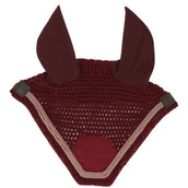 EQUITHÈME Ear Bonnet Badge Burgundy