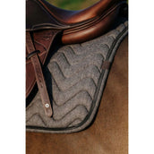 EQUITHÈME Saddlepad Chevron Jumping Black