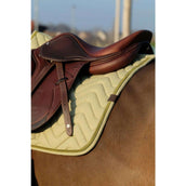 EQUITHÈME Saddlepad Chevron Jumping Green