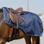 EQUITHÈME Exercise Rug Classic 600D Polycotton Navy