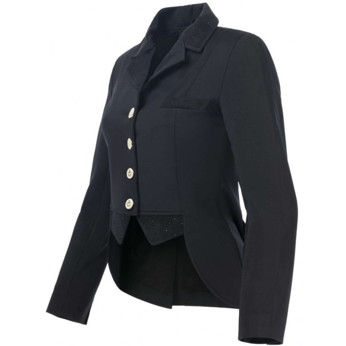 EQUITHÈME Competition Jacket Short Dressage Black