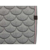 EQUITHÈME Saddlepad Khadi Dressage lightGrey