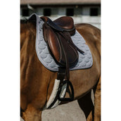 EQUITHÈME Saddlepad Khadi Dressage lightGrey