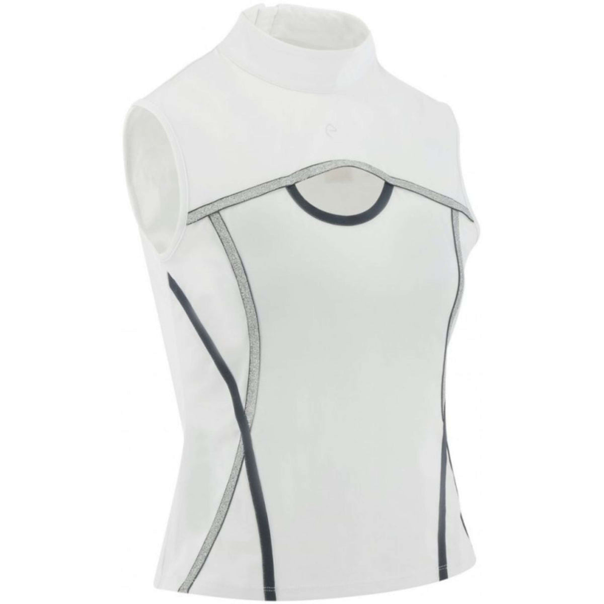 EQUITHÈME Wedstrijdshirt Puebla Women White / Grey