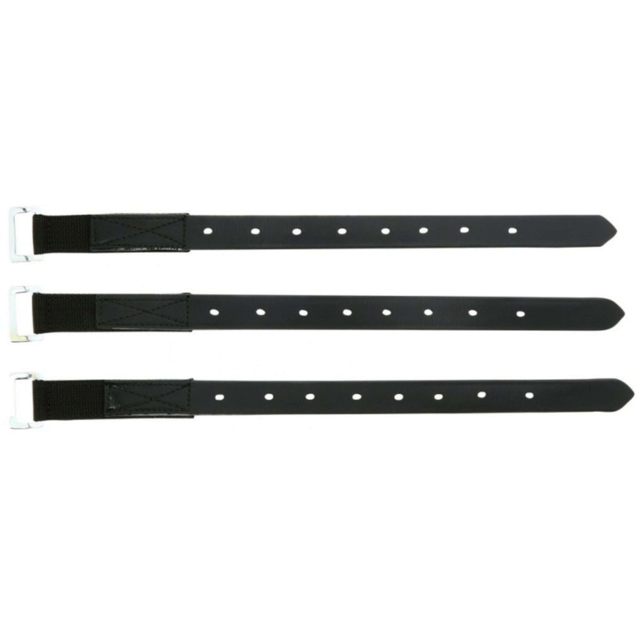Eric Thomas Girth leathers Advance Set of 3 Black Eric Thomas Girth leathers Advance Set of 3 Black