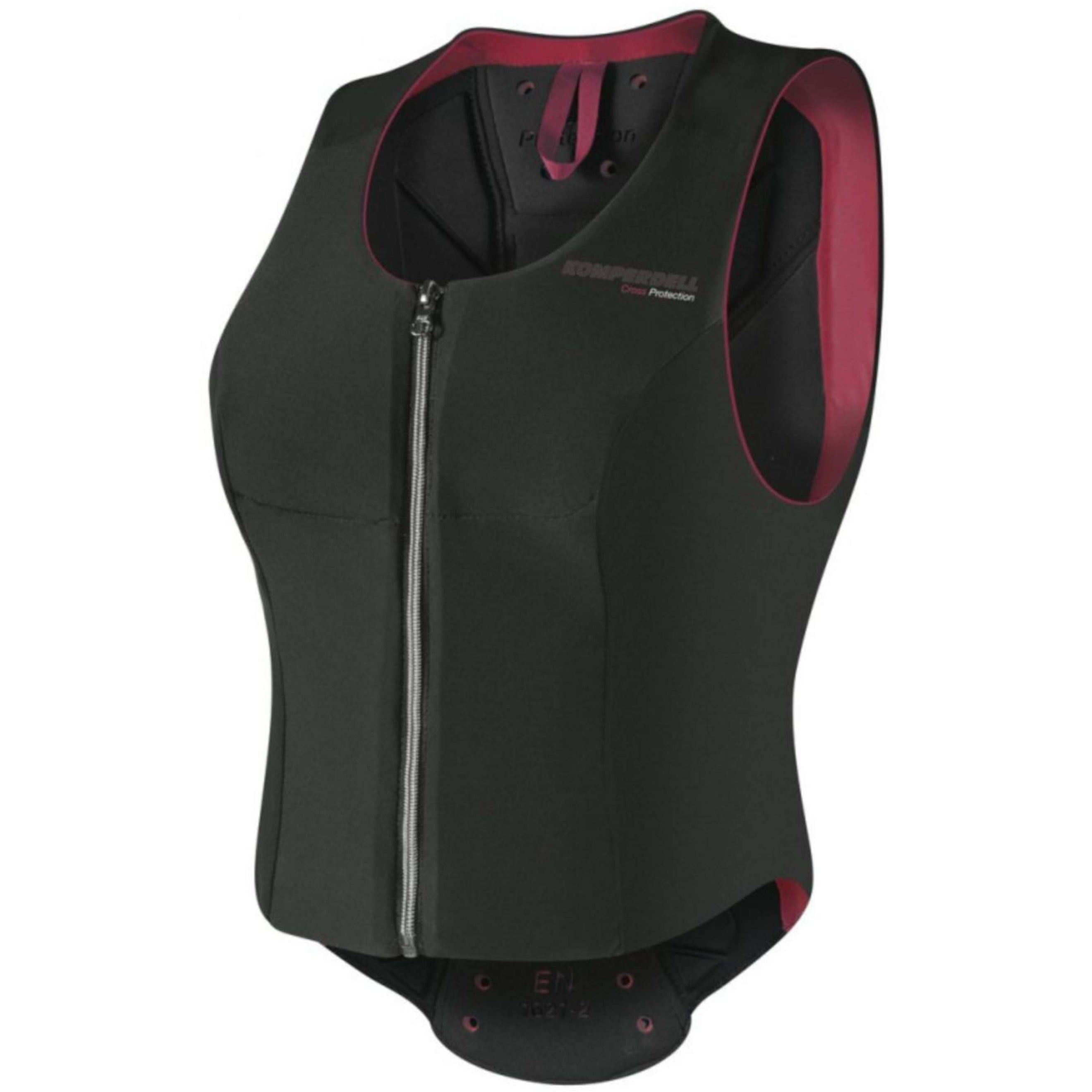 Komperdell Back Protector Flexfit Slim Black/Bordeaux