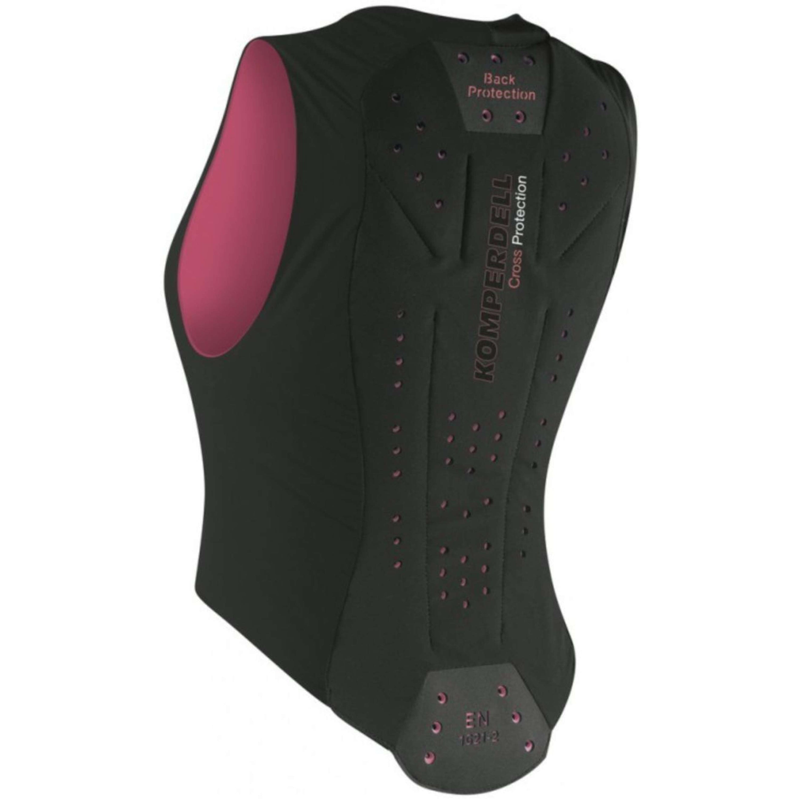 Komperdell Back Protector Flexfit Slim Black/Bordeaux