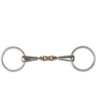 Metalab Loose Ring Snaffle Double Jointed Pinchless Bristol Copper