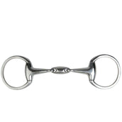 Metalab Eggbut Snaffle Double Jointed 19mm