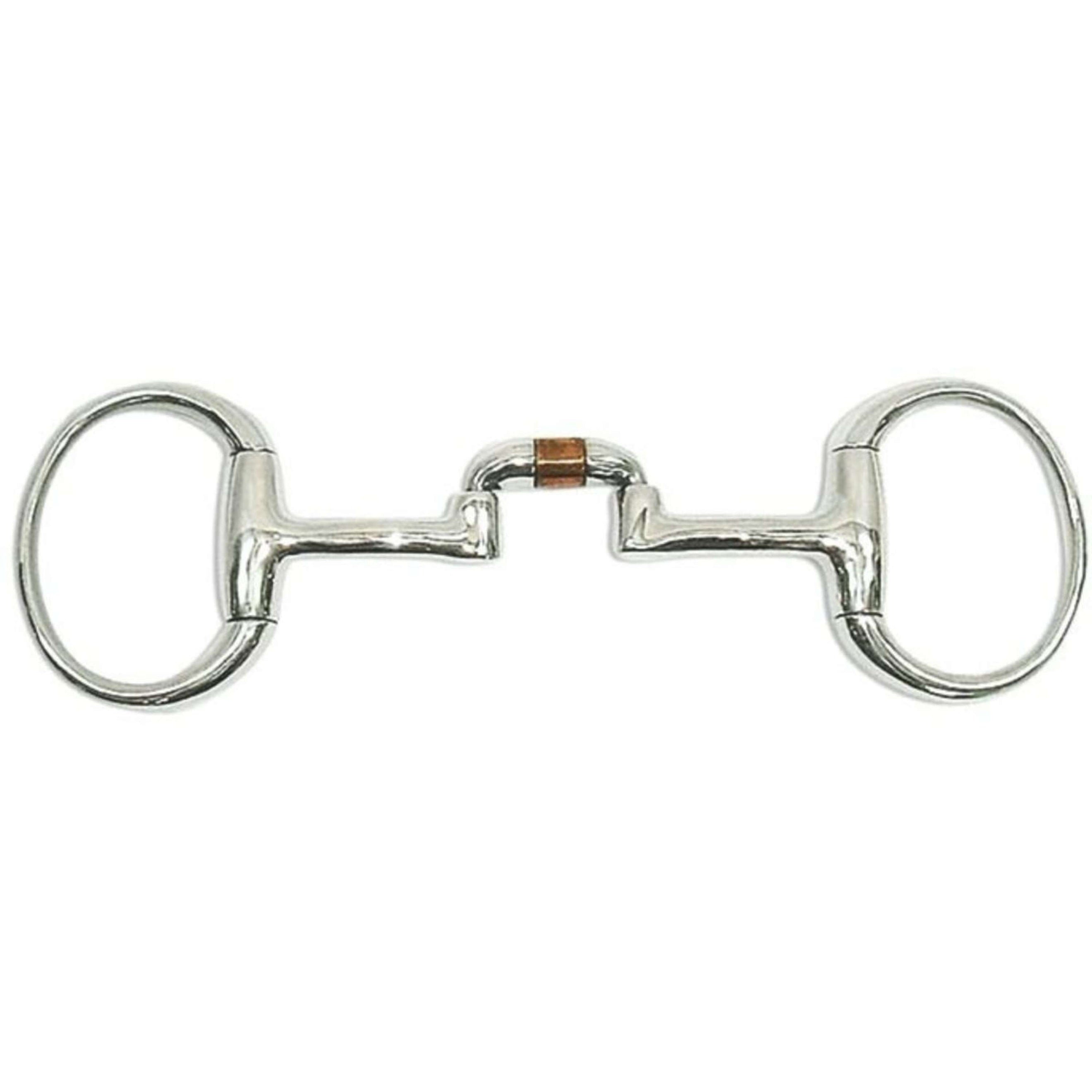 Metalab Eggbut Snaffle Double Jointed Relax Copper