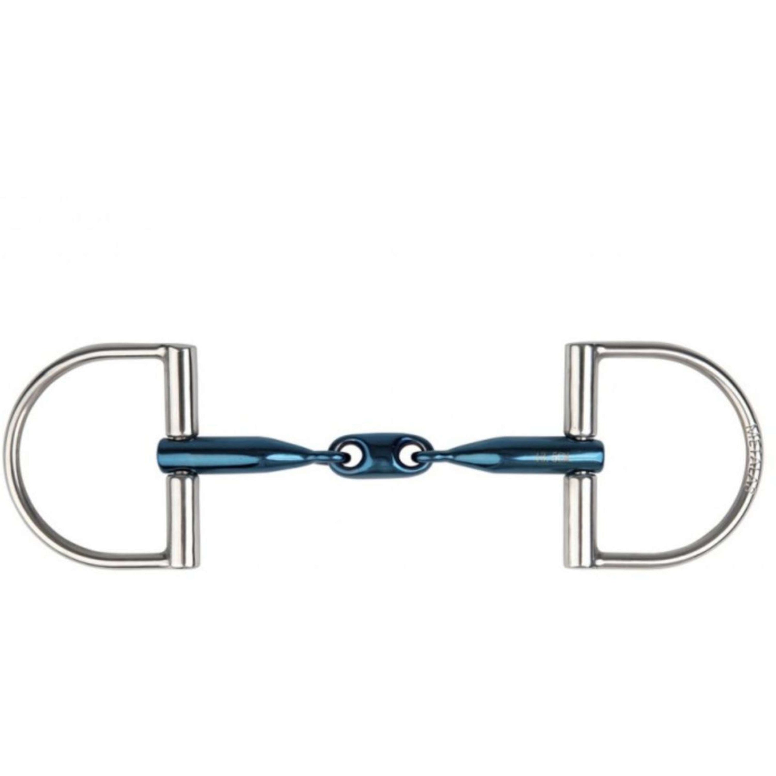 Metalab D-Snaffle Double Jointed Eco Blue