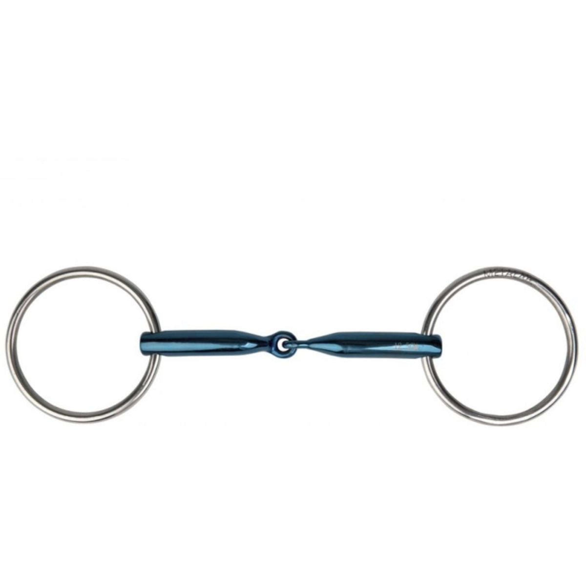 Metalab Loose Ring Snaffle Jointed Eco Blue