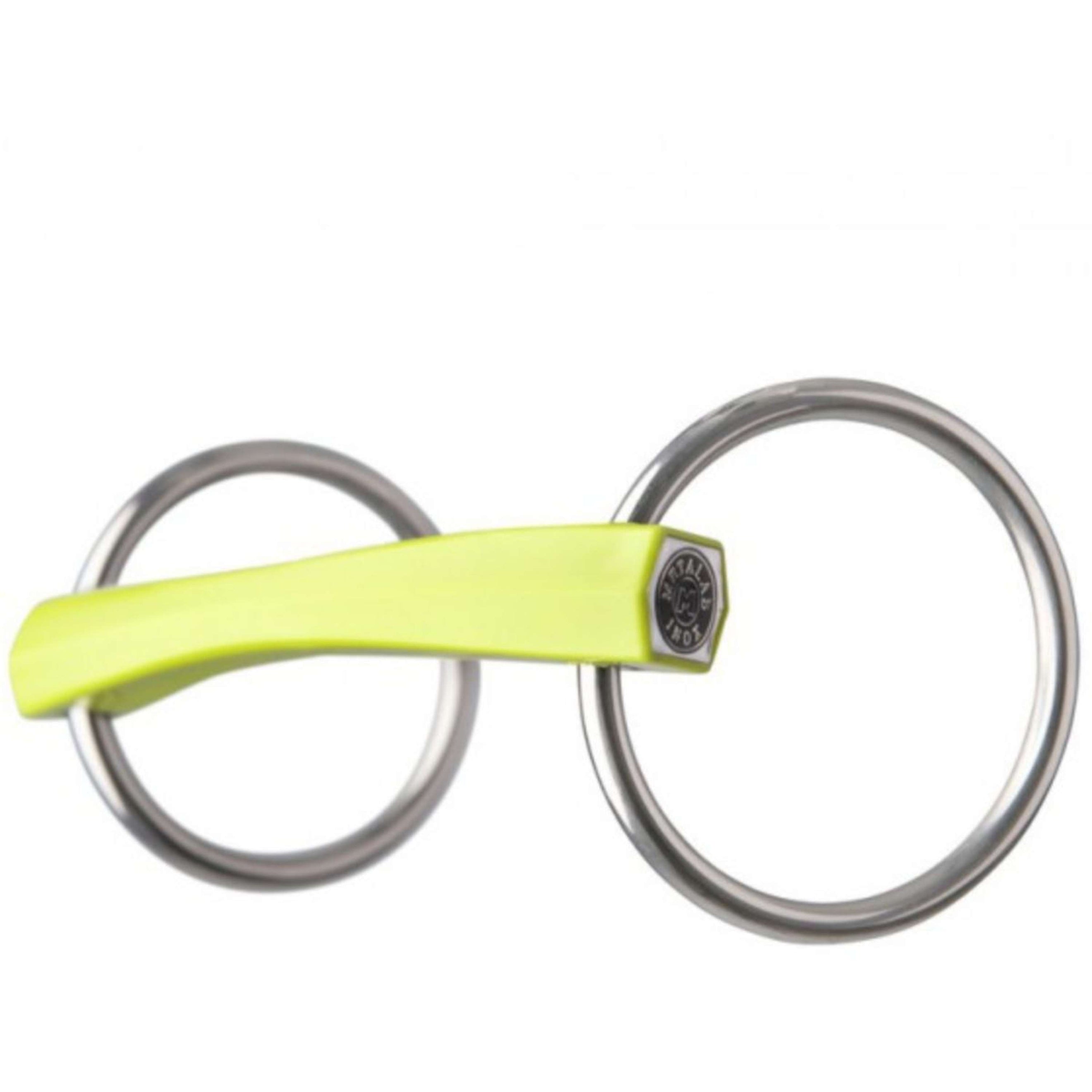 Metalab Solid Loose Ring Snaffle Flexi Soft