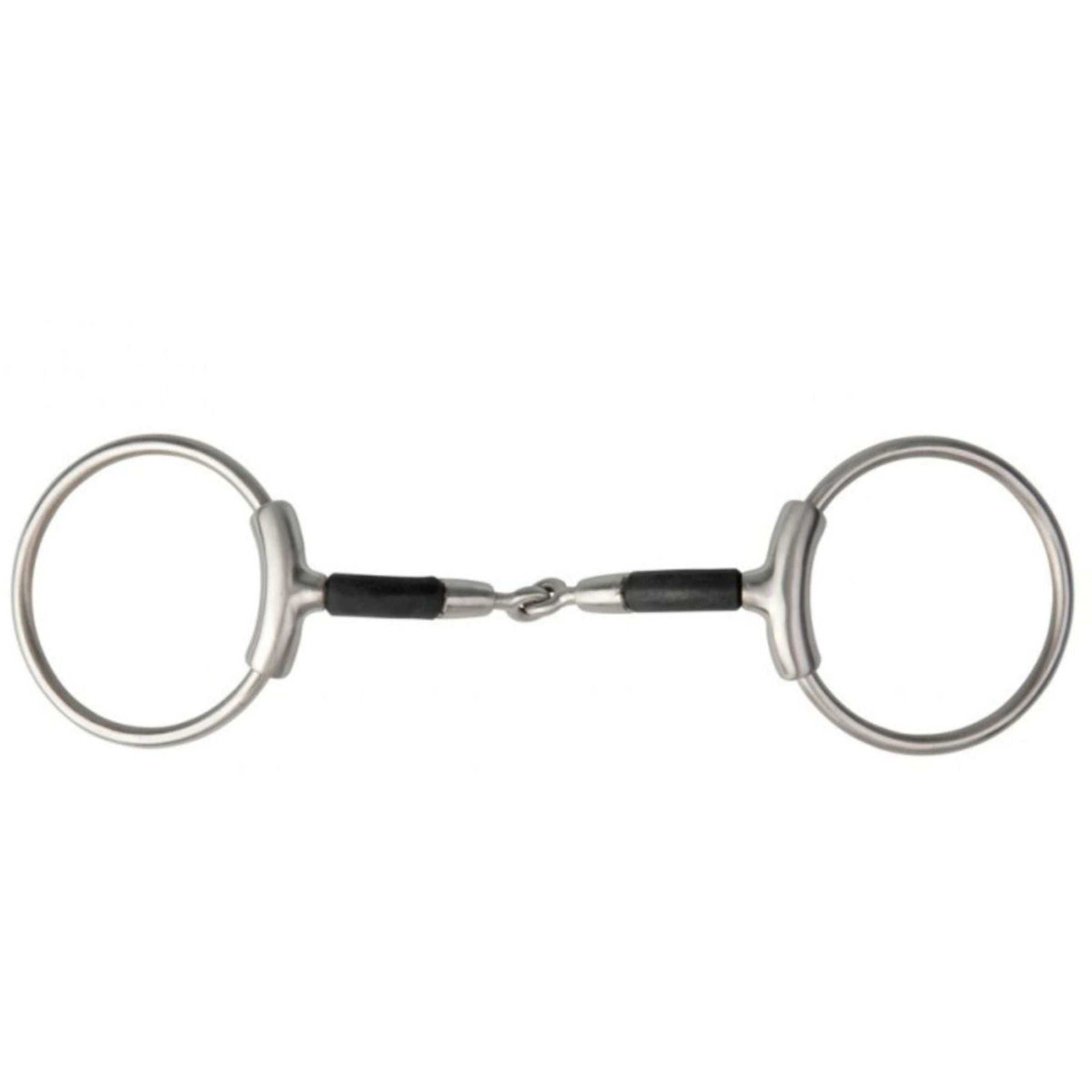 Metalab Loose Ring Snaffle Jointed Francois Gauthier Pinchless Rubber