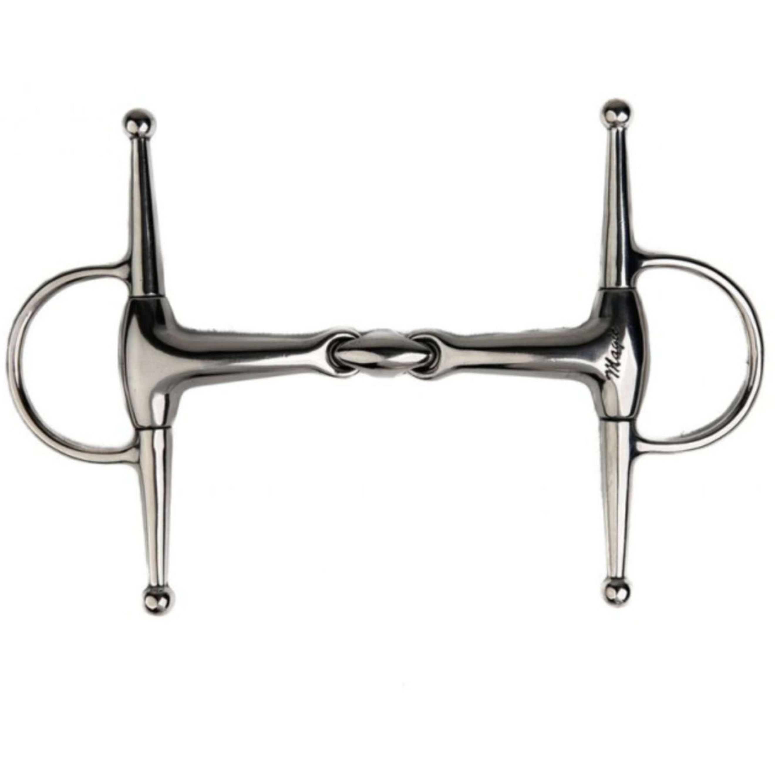 Metalab Toggle Snaffle Double Broken 18mm Oval