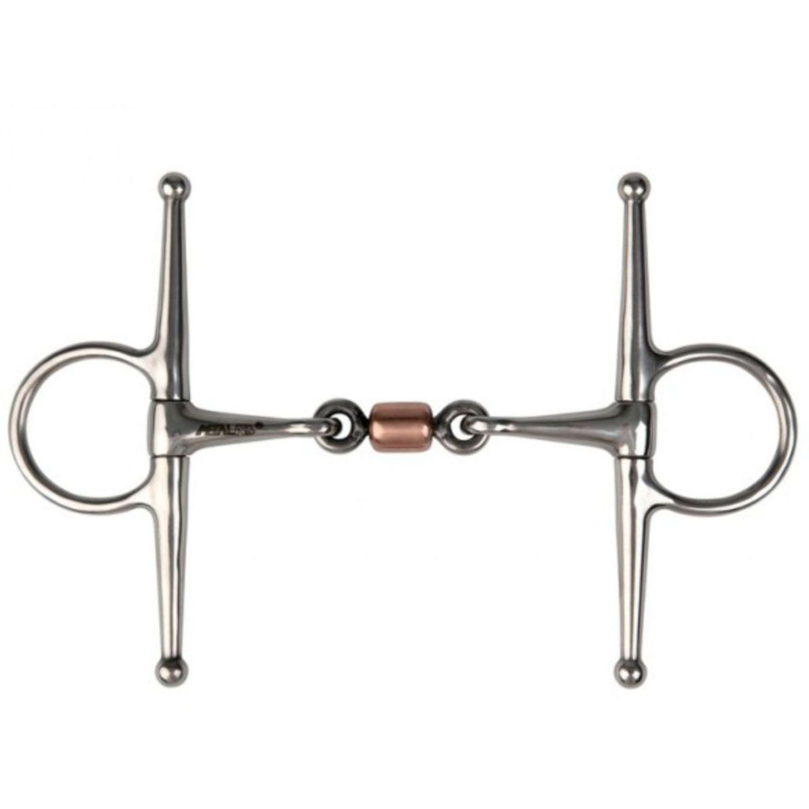 Metalab Toggle Snaffle Double Broken 11mm Roller Metalab Toggle Snaffle Double Broken 11mm Roller