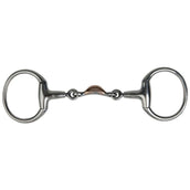 Metalab Eggbut Snaffle Double Jointed Pinchless 13mm Moon-shaped Spacer