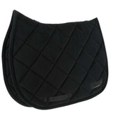 Paddock Saddlepad Velvet Corduroy Jumping Black