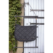 Paddock Saddlepad Velvet Corduroy Jumping Black