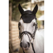 Paddock Ear Bonnet Pro Cotton Black