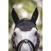 Paddock Ear Bonnet Pro Cotton Black