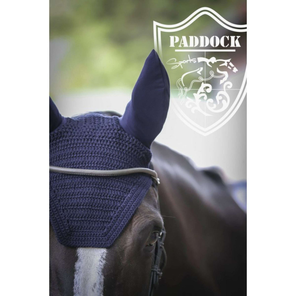 Paddock Ear Bonnet Pro Cotton Navy