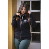 Pénélope Zip-Hoodie Comete Black