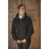 Pénélope Zip-Hoodie Fluore Black