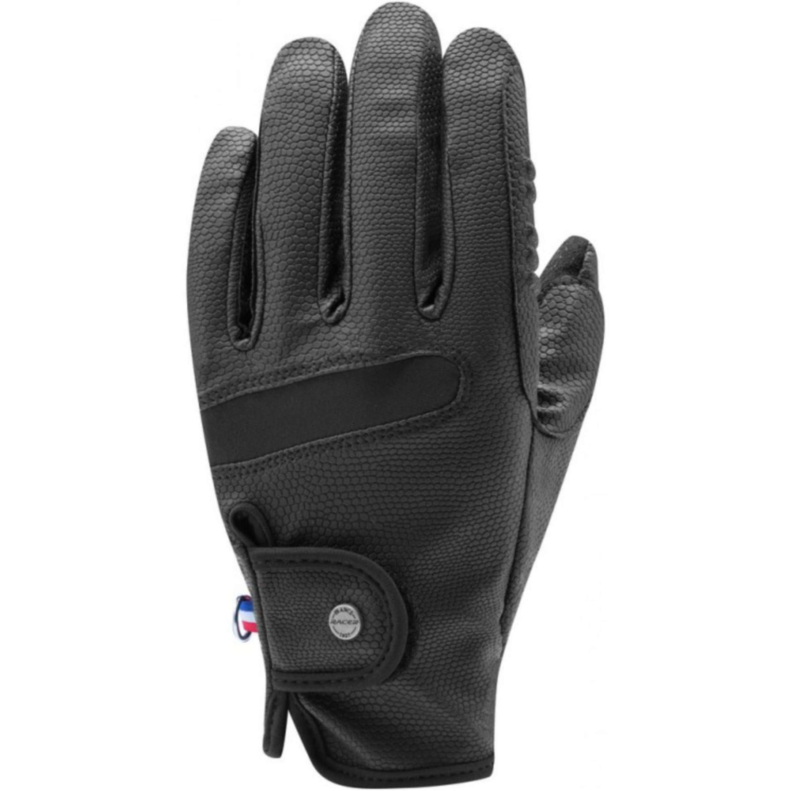 Racer Riding Gloves Concentration Black