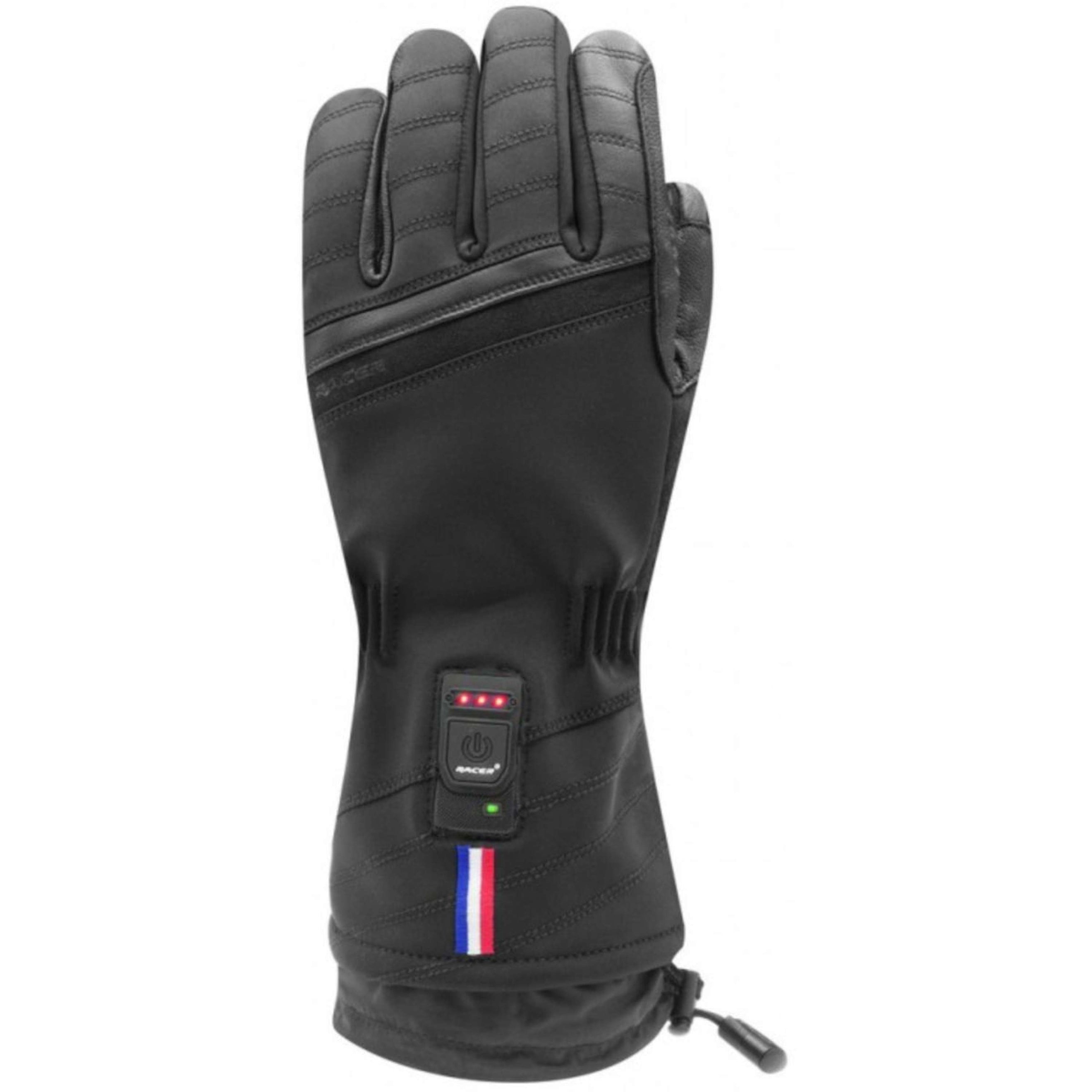 Racer Riding Gloves Reaction Black