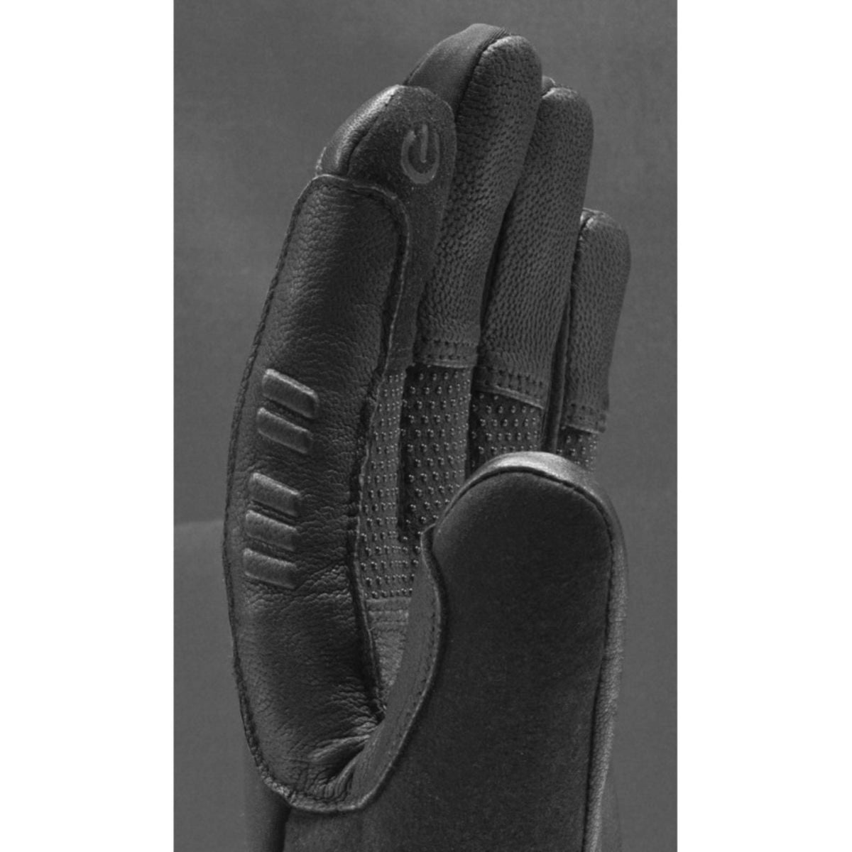 Racer Riding Gloves Reaction Black