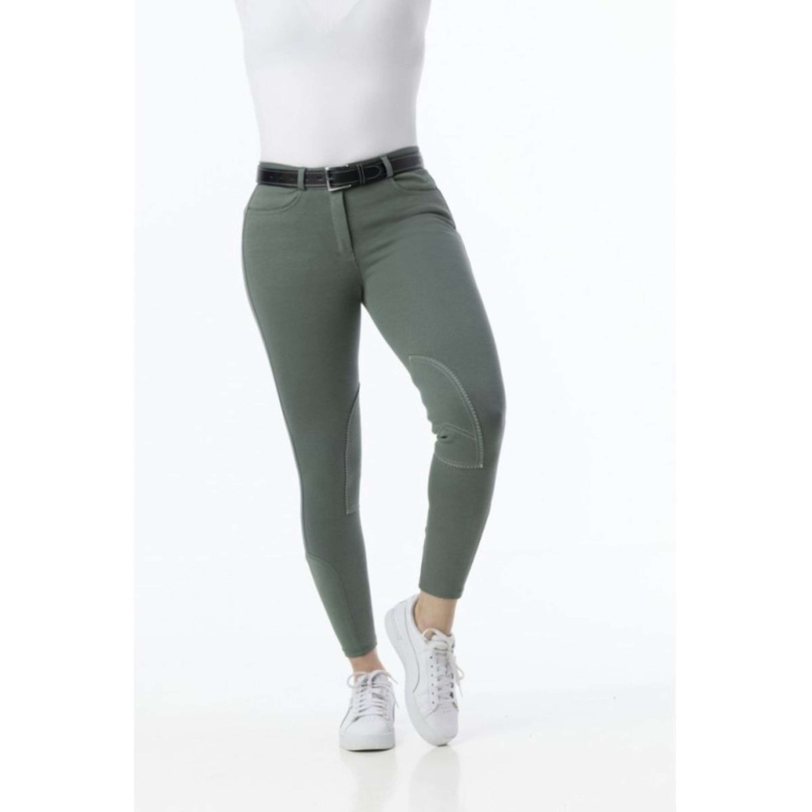 Riding World Breeches Alexandrie Kids Green