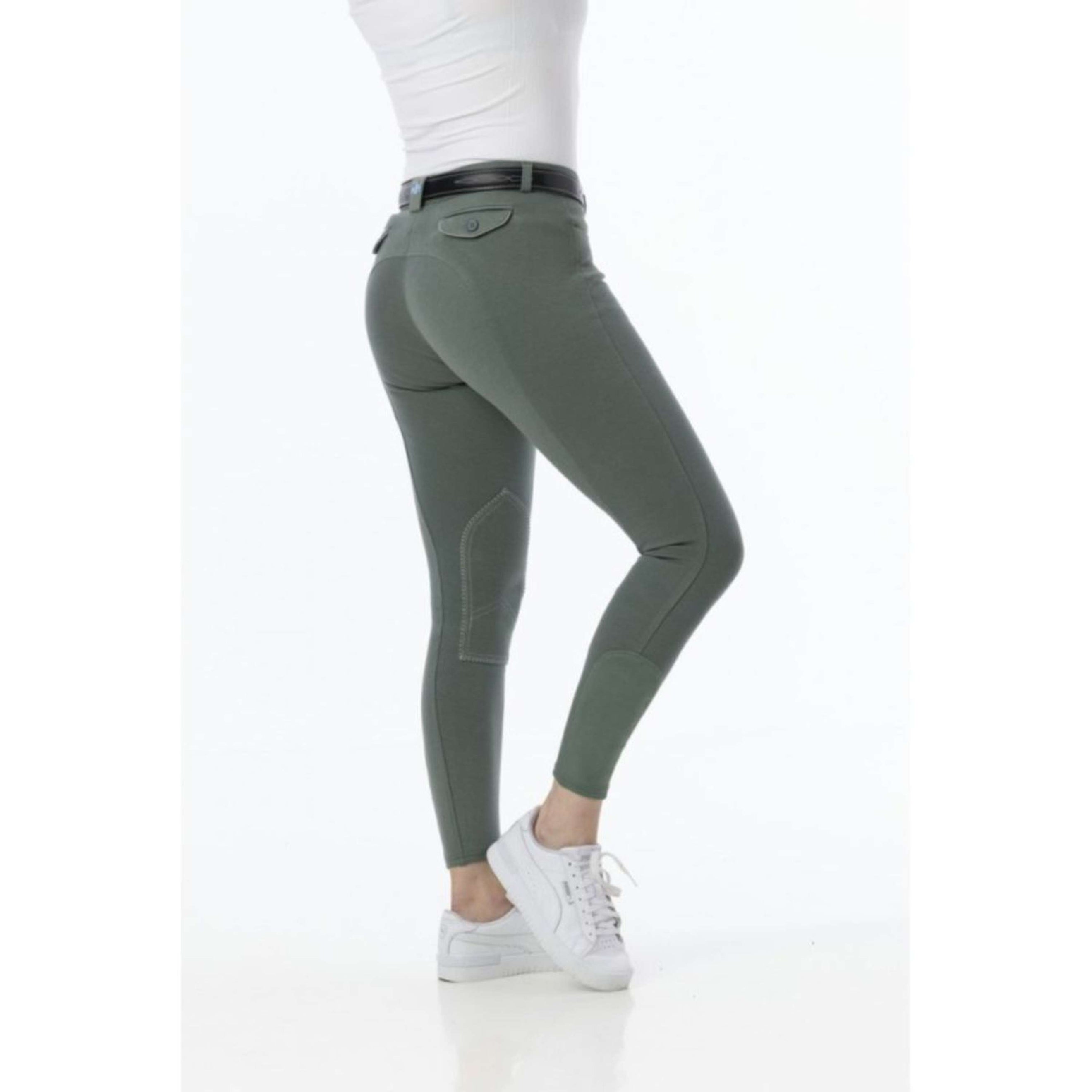 Riding World Breeches Alexandrie Kids Green