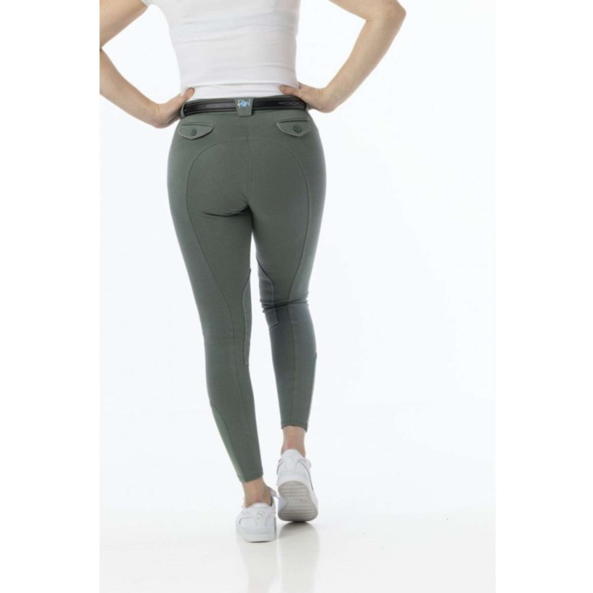 Riding World Breeches Alexandrie Kids Green