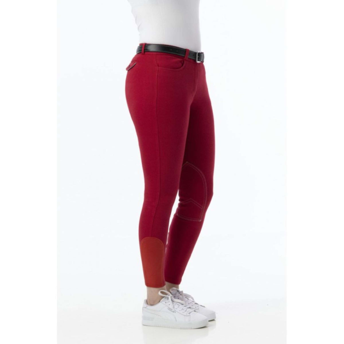 Riding World Breeches Alexandrie Kids Red