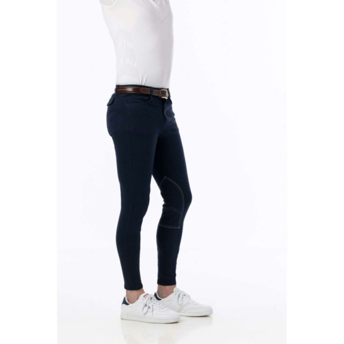 Riding World Breeches Lecaire Men Navy