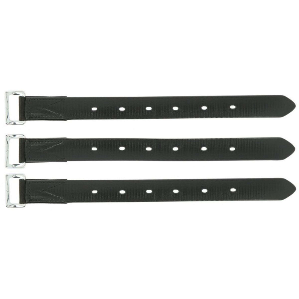 Norton Girth leathers Rexine Evol Close Contact Set of 3 Black