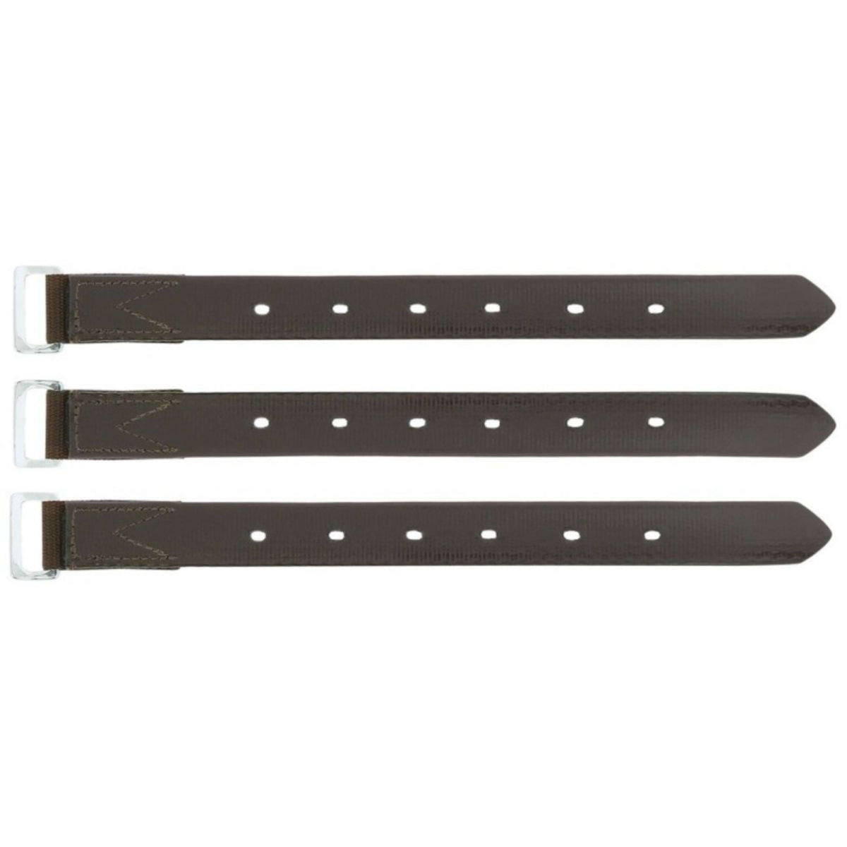 Norton Girth leathers Rexine Evol Close Contact Set of 3 Brown