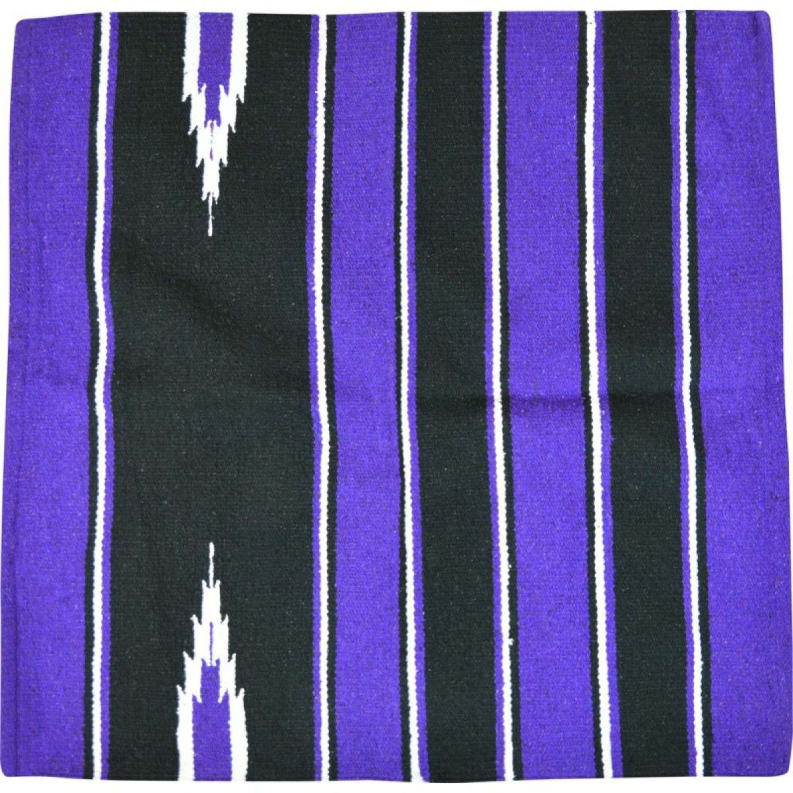 Randol's Navajo Show Blanket Purple/Black/White