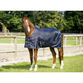 EQUITHÈME Rain Rug Light 0g Navy/Grey Dots