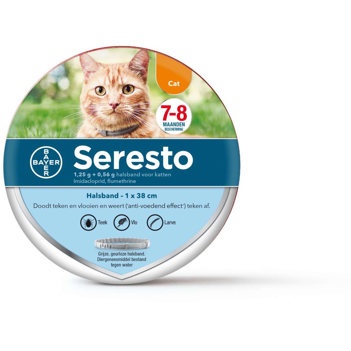 Seresto Tick and Flea Collar Cat to 8kg