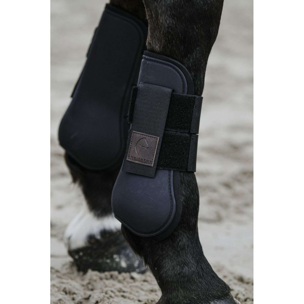 EQUITHÈME Tendon Boots Black