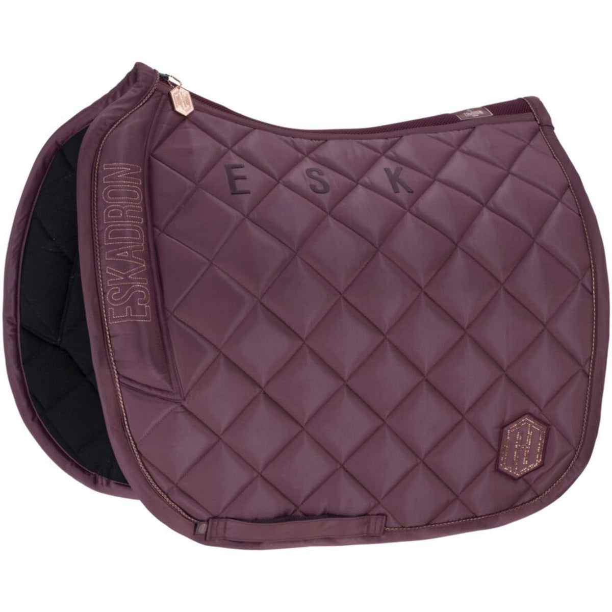 Eskadron Saddlepad Heritage Highgloss Avantgarde Dressage Cassis