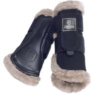 Eskadron Dressage Boots Heritage Mesh FauxFur Navy